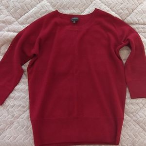 Wine Talbot's pure Merino wool sweater xs